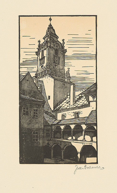 Jaroslav Dobrovolský – Dvor Starej radnice