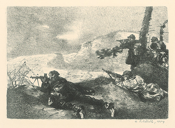 Vincent Hložník – Cez balocké čierne hory ide nepriateľ na nás 