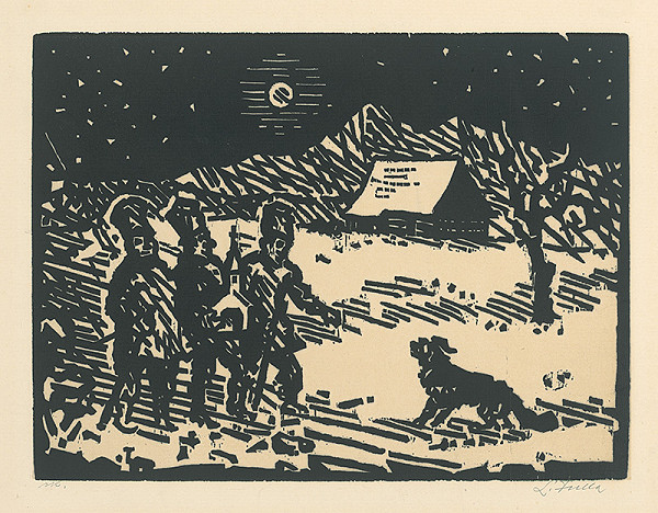 Ľudovít Fulla – Traja králi 