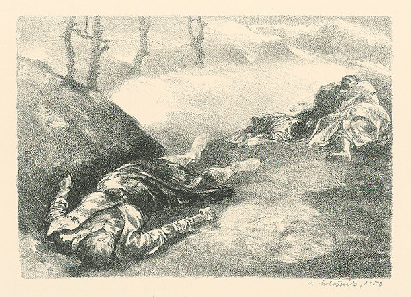 Vincent Hložník – Mŕtva žena 