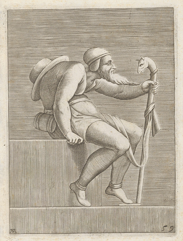 Adamo Scultori – Pútnik 