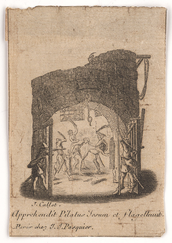 Jacques Callot – Bičovanie vo väzení 