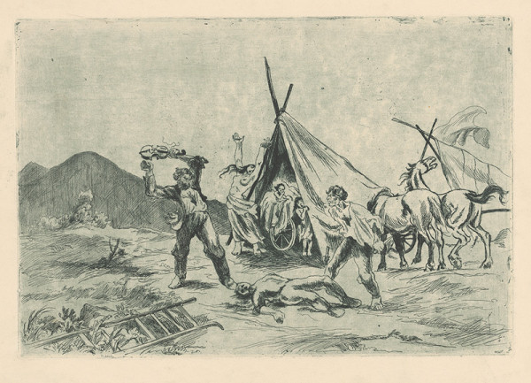 Jaroslav Vodrážka – Bitka v cigánskom tábore 