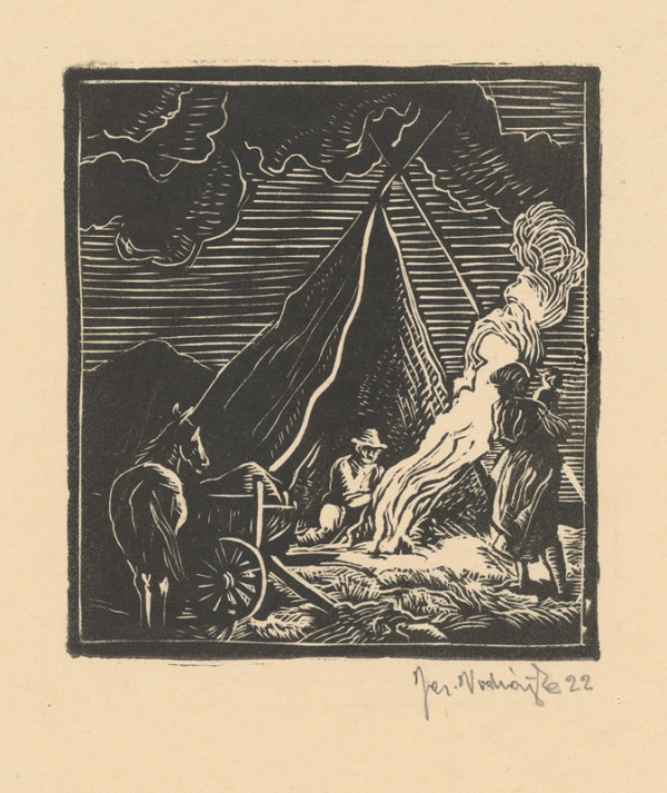 Jaroslav Vodrážka – Pri ohníku 