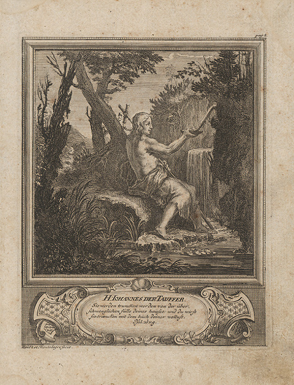 Michael Heinrich Rentz – Sv. Ján Krstiteľ 