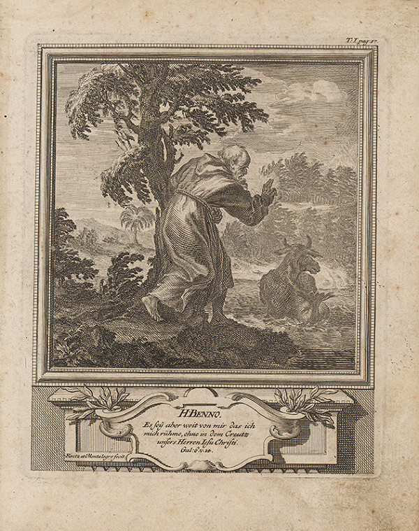 Michael Heinrich Rentz – Sv. Benno 