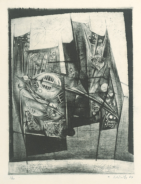 Vincent Hložník – List VIII. - z cyklu Pečate 