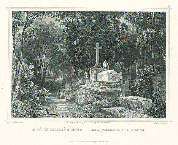 Ludwig Rohbock, Georg Michael Kurz – Cintorín v Pešti 