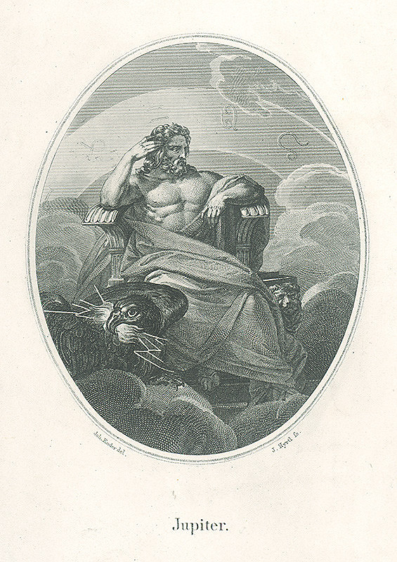 Jakob Hyrtl, Johann Nepomuk Ender – Jupiter 