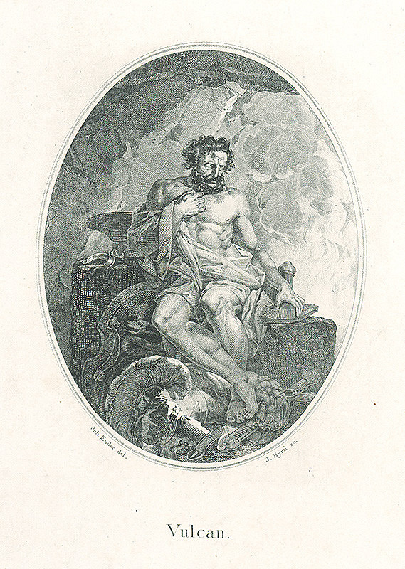 Jakob Hyrtl, Johann Nepomuk Ender – Vulkán 