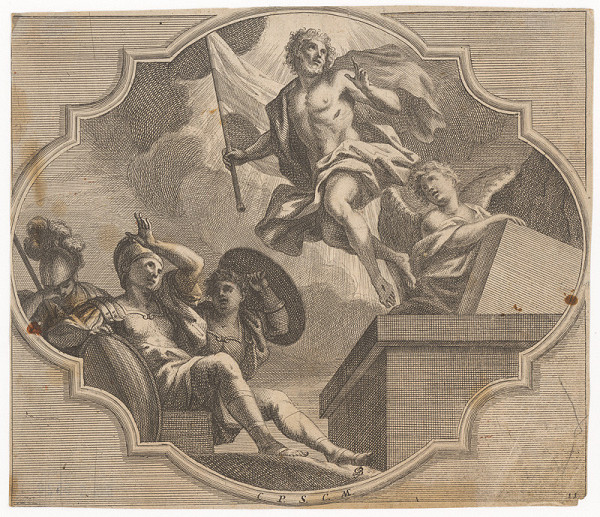 Johann Georg Bergmüller – Zmŕtvychvstanie 