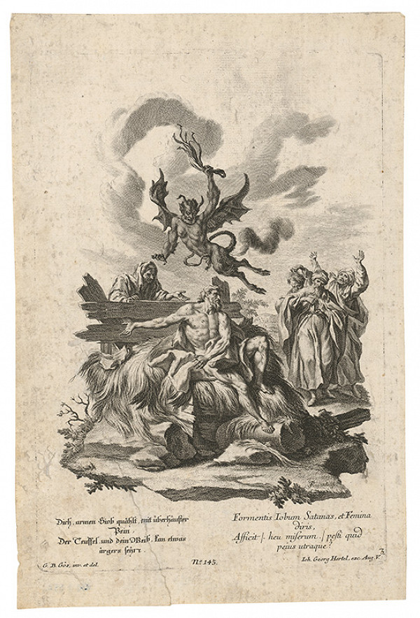 Georg Philipp Rugendas st., Gottfried Bernhard Götz – Jóbovo utrpenie 