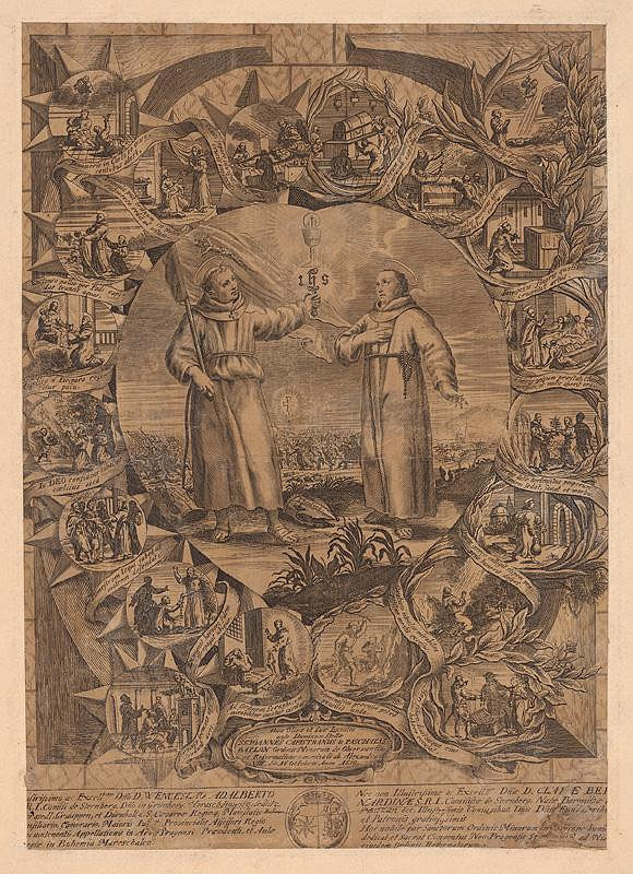 Západoeurópsky autor z konca 17. storočia – Svätý Ján Kapistránsky a sv. Paschal Baylon 