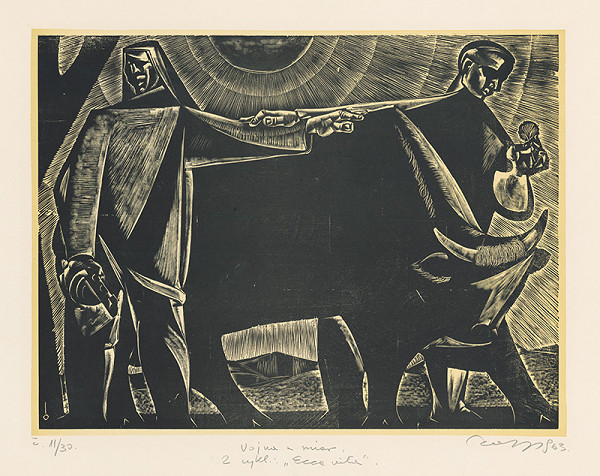 Július Szabó – Vojna a mier 