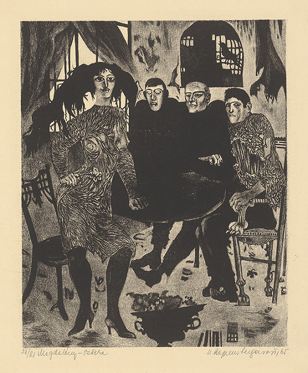 Naďa Rappensbergerová-Jankovičová – Večera 