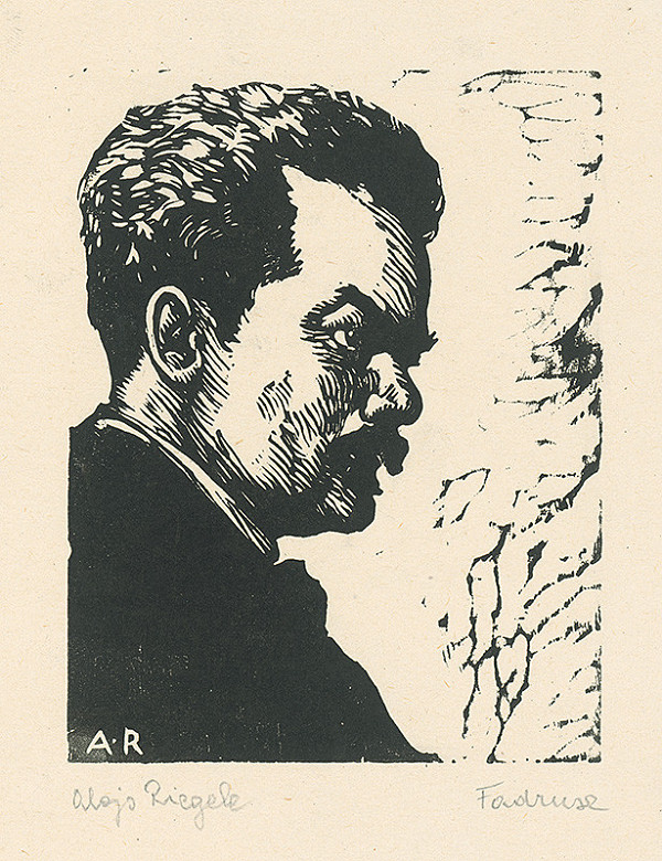 Alojz Rigele – Podobizeň sochára Fadrusza 