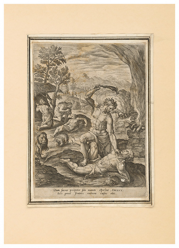 Maarten de Vos st. – Kain zabíja Ábela 