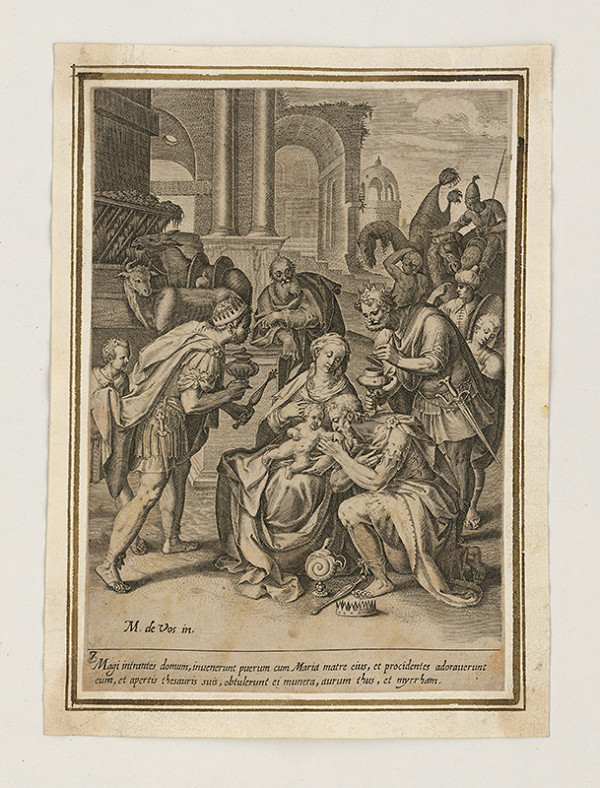 Maarten de Vos st. – Klaňanie Troch kráľov 