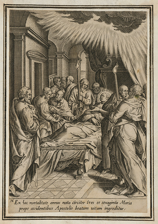 Maarten de Vos st. – Smrť Panny Márie 