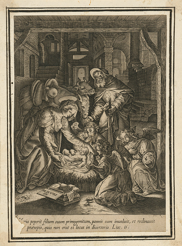 Maarten de Vos st. – Narodenie Ježiška 