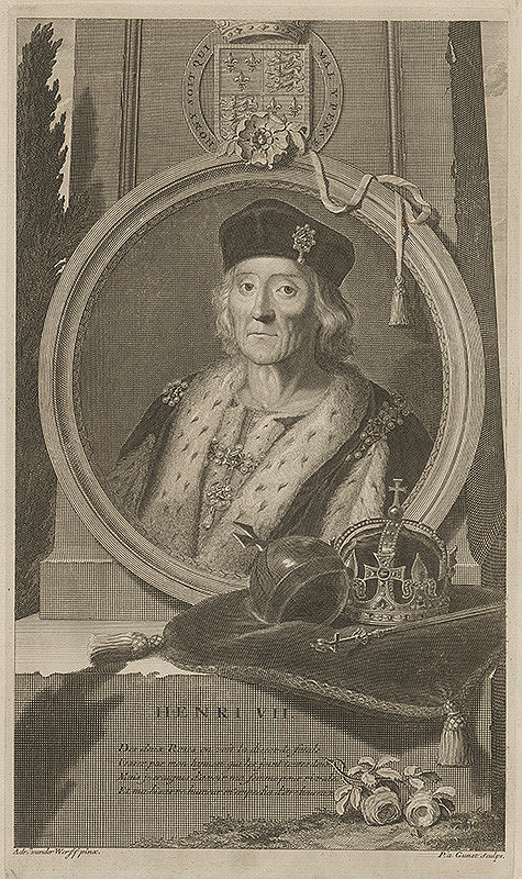 Pieter Stevens van Gunst, Adriaen van der Werff – Henri VII. 