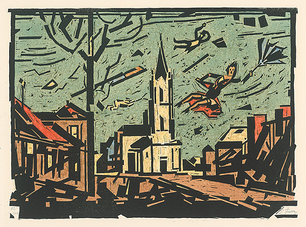 Ľudovít Fulla – Veterná Bratislava 