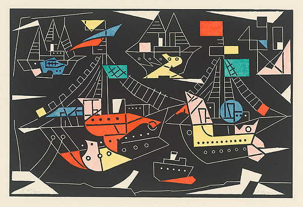 Ľudovít Fulla – Spomienka na more II. 