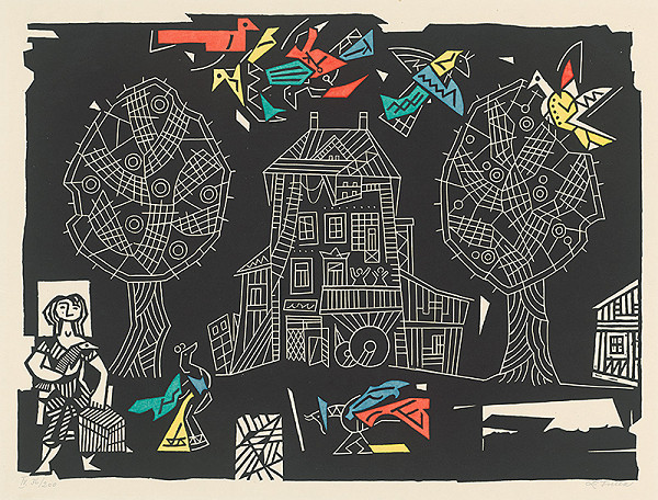 Ľudovít Fulla – Vtáčia krajina 