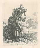 Johann Adam Klein – Dedinčanka z Königsalpe 