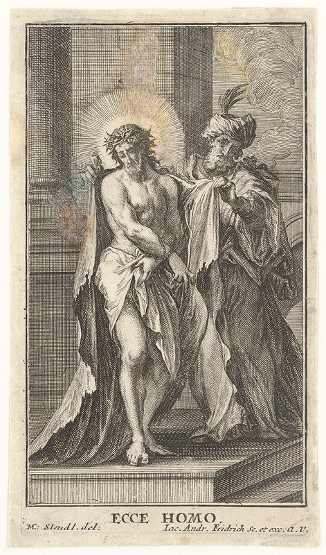 Jacob Andreas Fridrich, Melchior Steudl – Ecce homo 