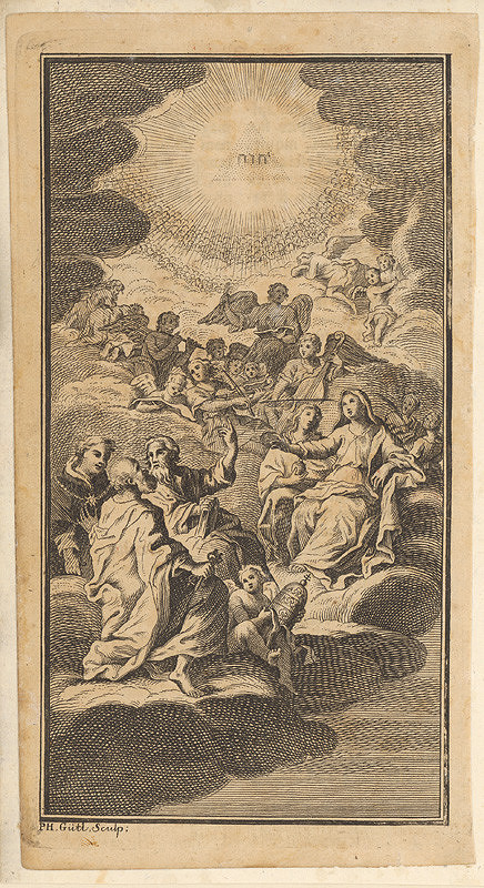 Philipp Jacob‏ Gütl – Madona s anjelmi a svätými 