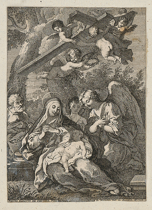 Anton Jozef Prenner, Pietro da Cortona – Klaňanie anjelov 