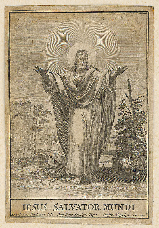 Christoph Weigel st., Jacob von Sandrart – Kristus Vykupiteľ
