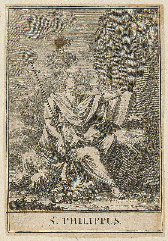 Christoph Weigel st., Jacob von Sandrart – Sv.Filip 