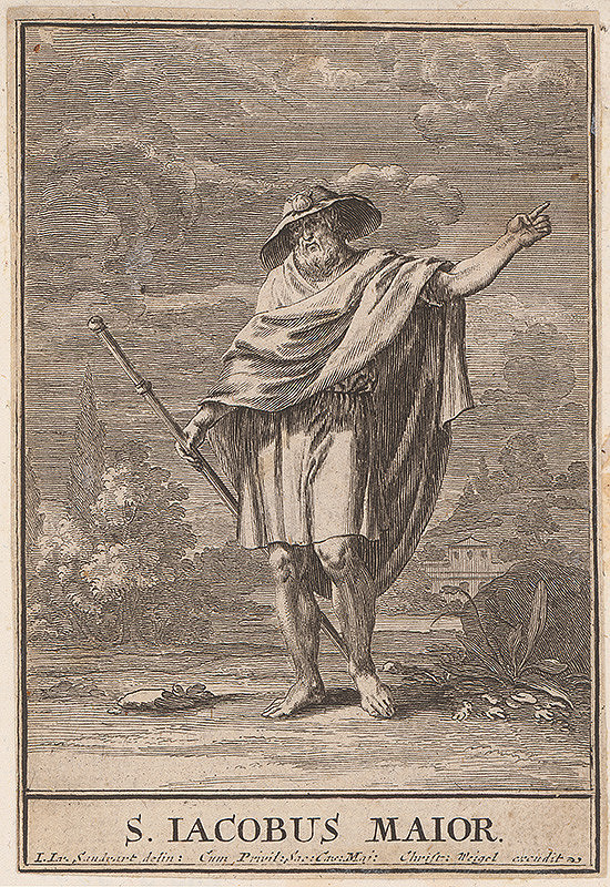 Christoph Weigel st., Jacob von Sandrart – Sv.Jakub