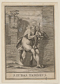 Christoph Weigel st., Jacob von Sandrart – Svätý Juda Tadeáš 