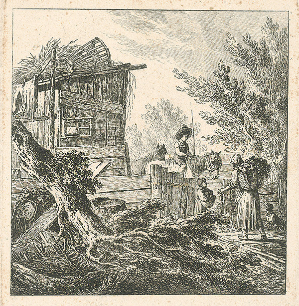 Johann Josef Schindler – Sedliacka rodina 