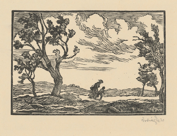 Jaroslav Vodrážka – Žena s chlapcom 