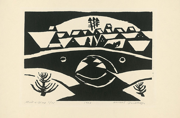 Ernest Zmeták – Motív v zime 