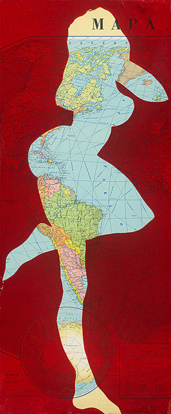 Stanislav Filko – Zo série Mapa sveta II. (Ženy) 