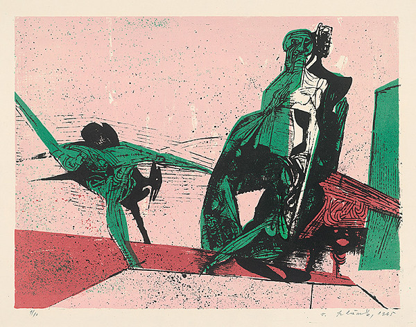 Vincent Hložník – 8 - List z cyklu Veselý zvierací svet 