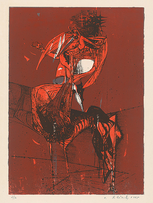 Vincent Hložník – 15 - List z cyklu Veselý zvierací svet 