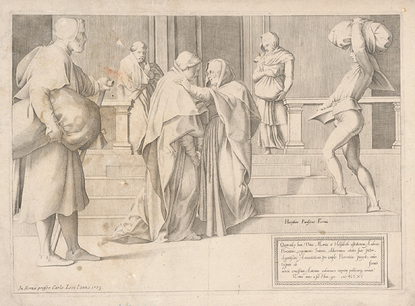 Horatius Pacificus, Carlo Losi – Navštívenie Panny Márie 