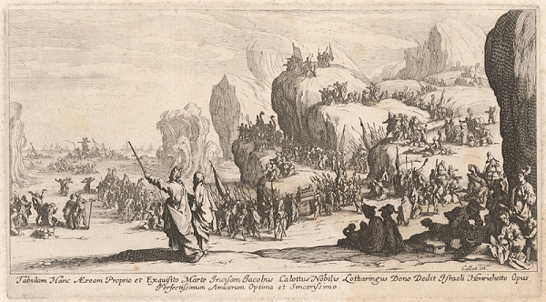 Jacques Callot – Prechod cez Červené more 