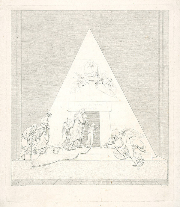 Jacob Merz, Andrea Canova, Antonio Canova – Náhrobník Márie Cristiny 