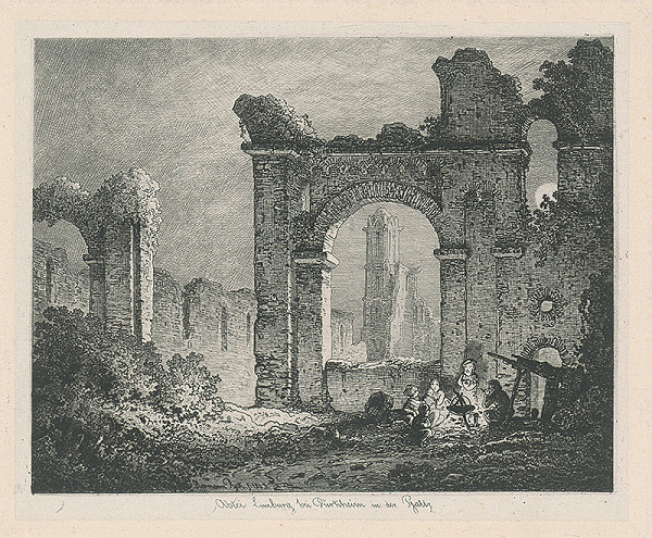 Hermann Dyck – Starý Limburg pri Dürkheime vo Falcku 