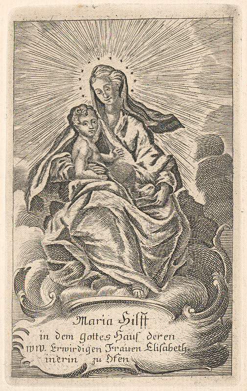 János Fülöp Binder – Madona na Nebesiach 