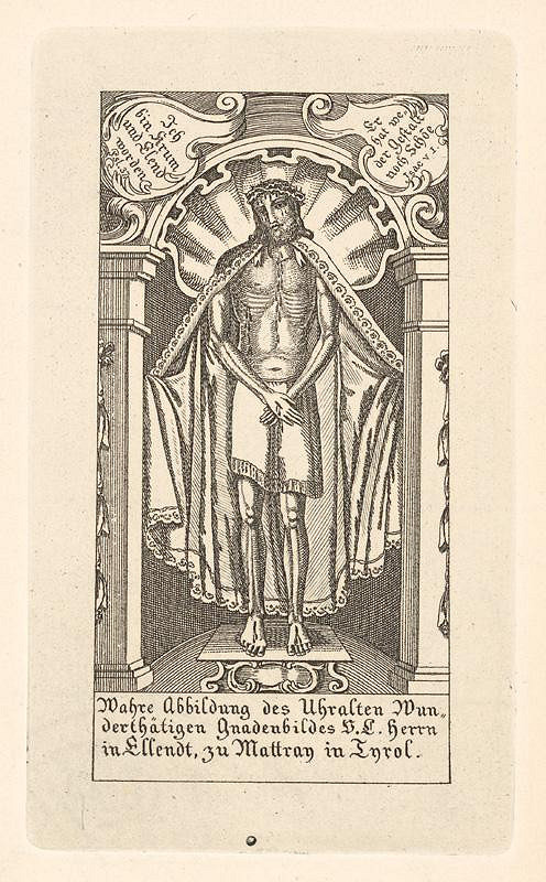 János Fülöp Binder – Kristus Trpiteľ 