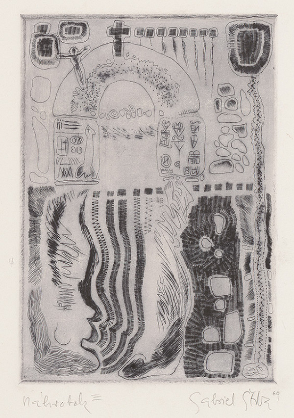 Gabriel Štrba st. – Náhrobok 