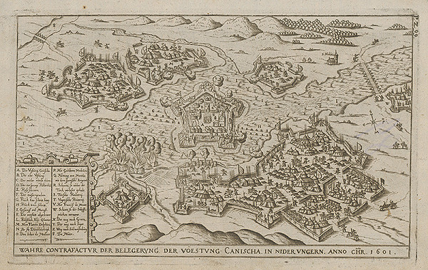 Paul Fürst, Lucas Schnitzer – Obliehanie pevnosti Kanizsa kresťanmi roku 1601 